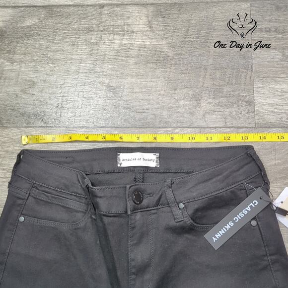 Articles of Society Lake Wash Skinny Jeans Size 27 (4) - Picture 3 of 6